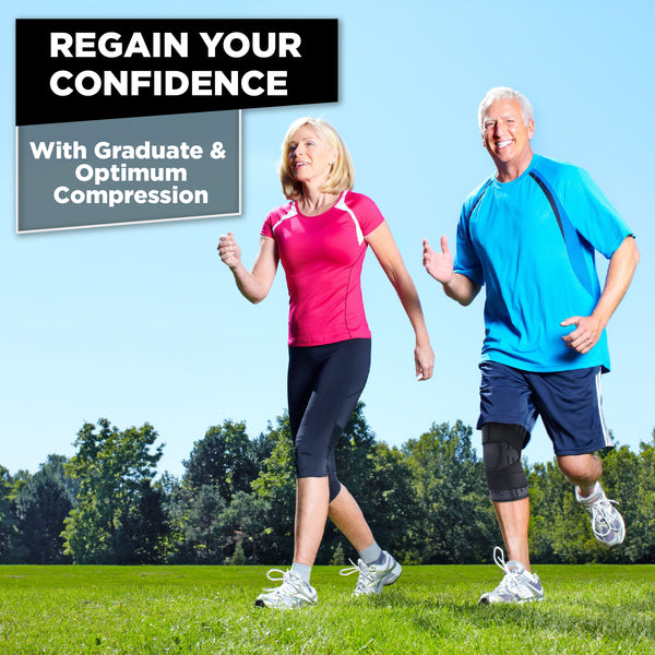 Knee Support Strap REG-100 (Black) - Pure Support