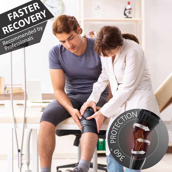 Knee Support with Straps