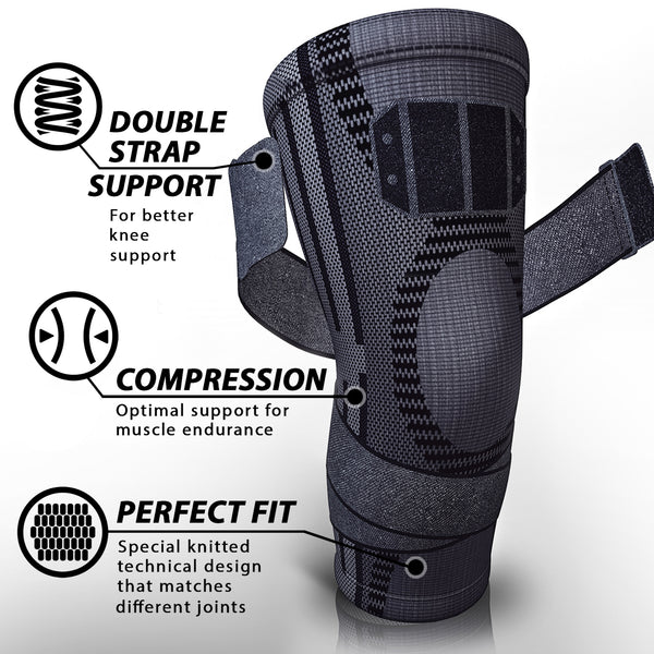 Knee Support with Straps
