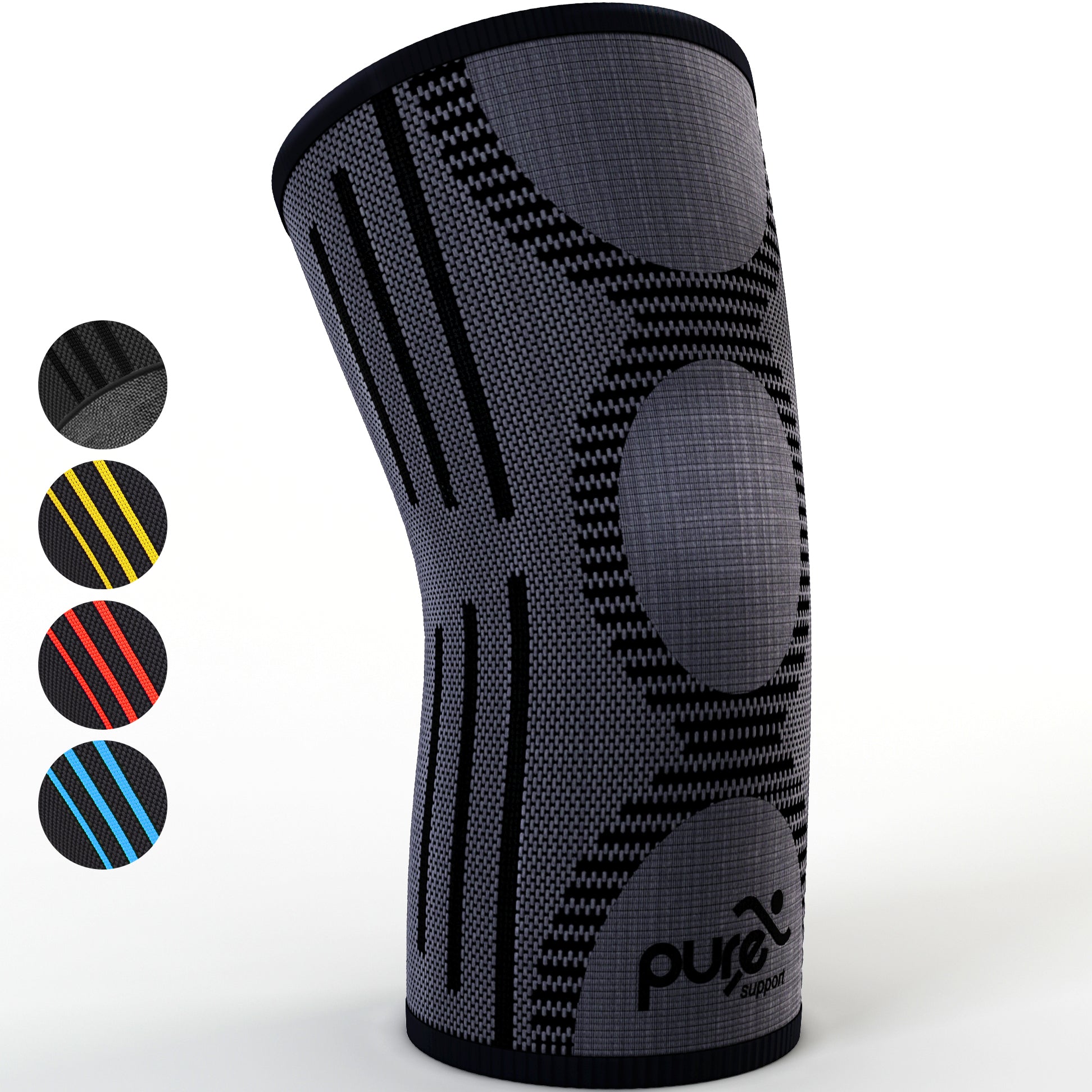 Knee Support REG-100 (Black) - Pure Support
