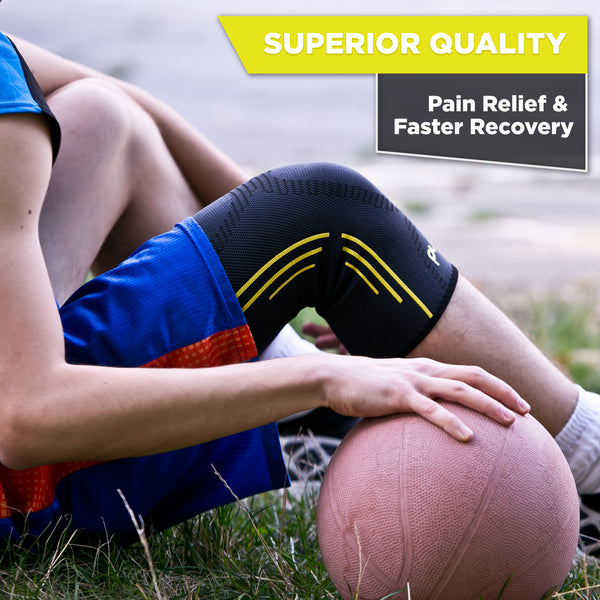 Knee Support REG-100 (Yellow) - Pure Support